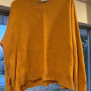 Mustard Crew Neck Sweater